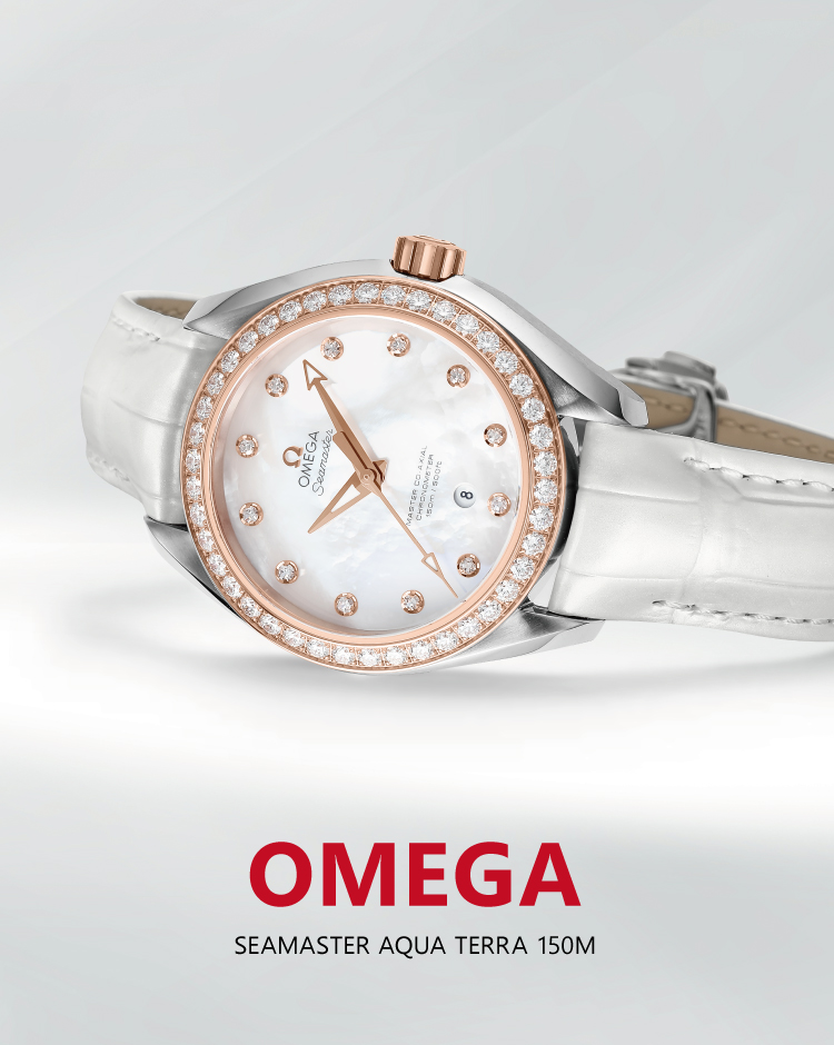 OMEGA SEAMASTER AQUA TERRA(オメガ シーマスタアクアテラ)レディースモデル