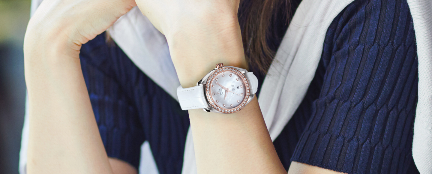 OMEGA SEAMASTER AQUA TERRA (오메가 씨 마스터 아쿠아 테라) 여성 모델