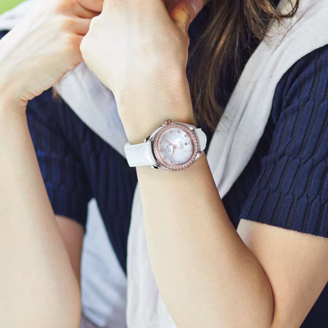 OMEGA SEAMASTER AQUA TERRA (오메가 씨 마스터 아쿠아 테라) 여성 모델
