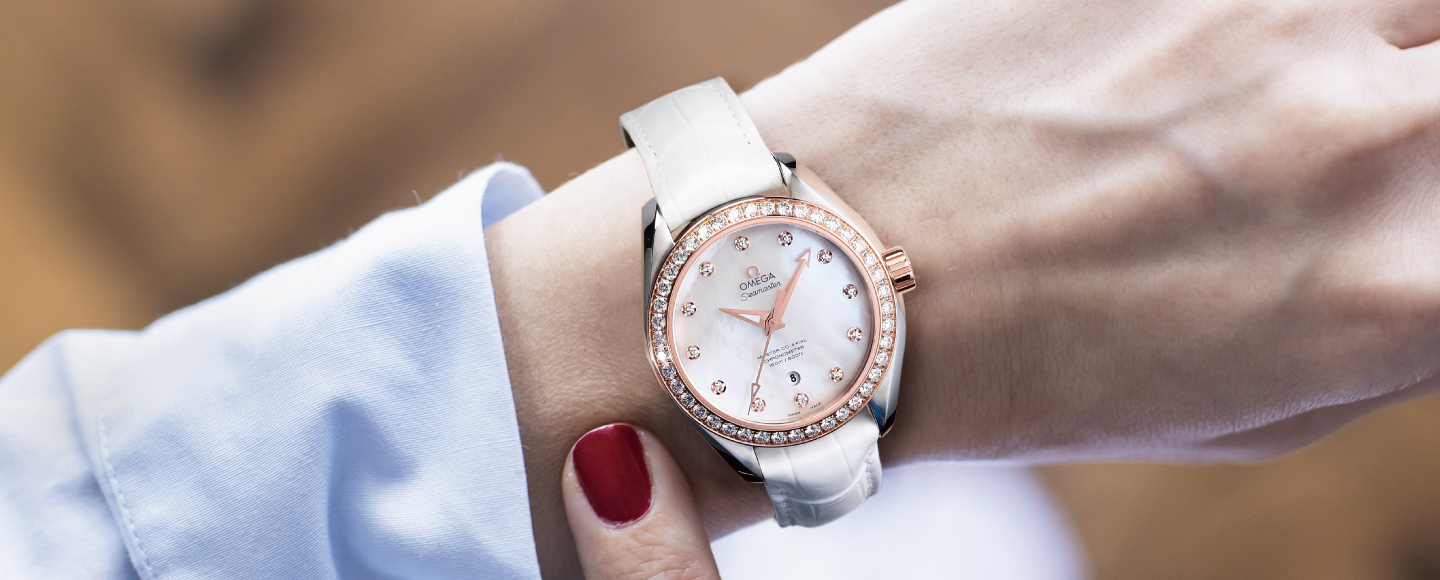 OMEGA SEAMASTER AQUA TERRA (오메가 씨 마스터 아쿠아 테라) 여성 모델