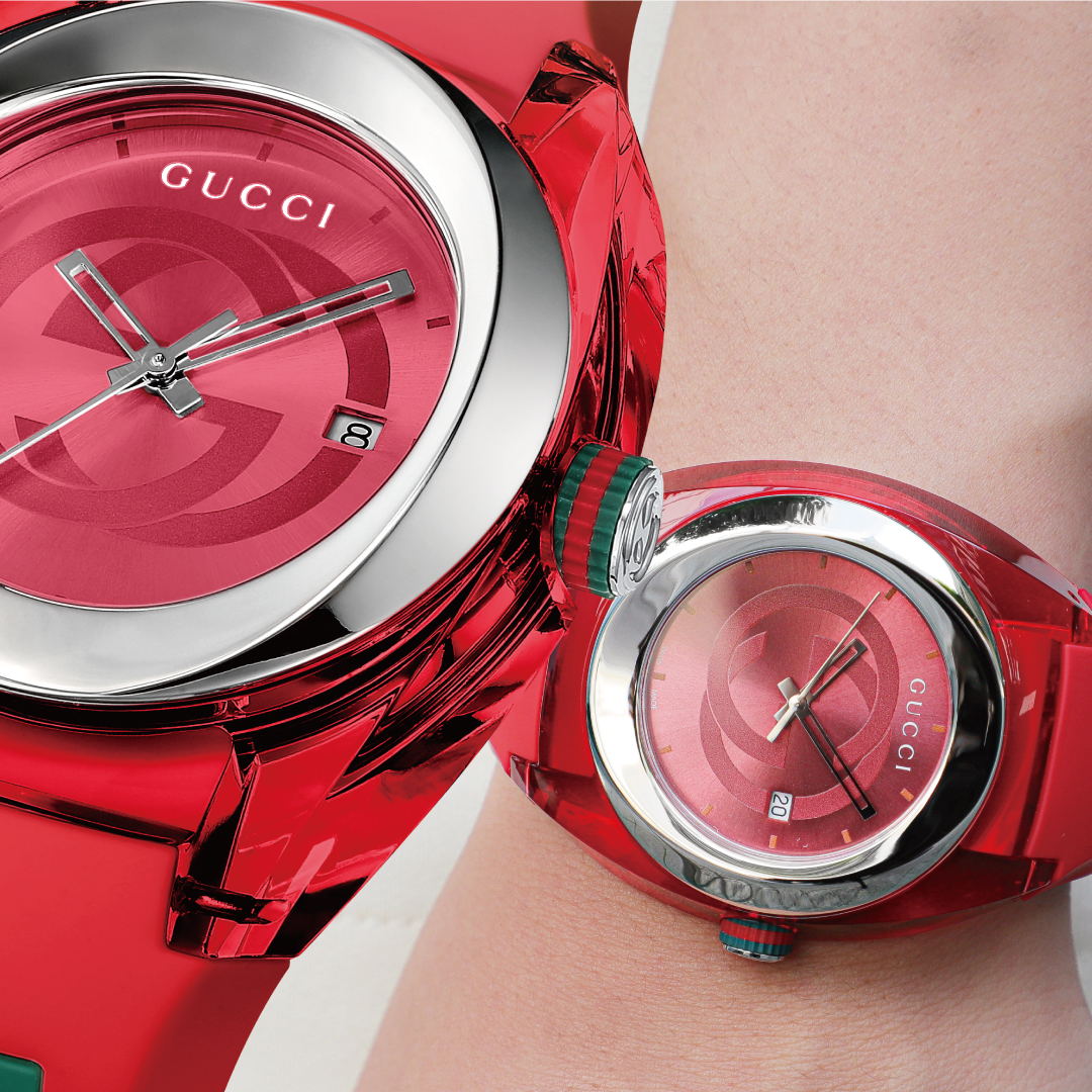 GUCCI SYNC（グッチ シンク）話題の赤い時計|グッチ(GUCCI)|海外  