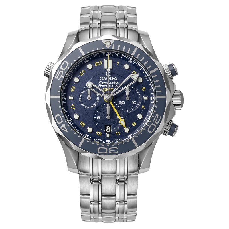  OMEGA DIVER 300﻿M GMT クロノグラフ  212.30.44.52.03.001