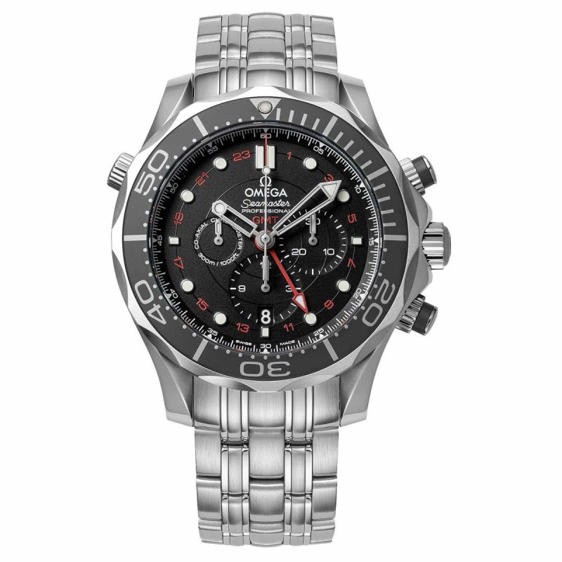  OMEGA DIVER 300﻿M GMT クロノグラフ  212.30.44.52.01.001