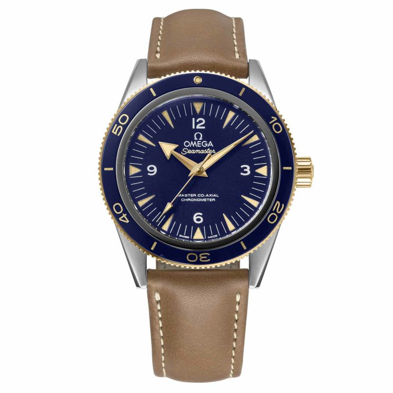 OMEGA シーマスター 毎日使うことを前提にした軽快なレトロ300。 233.62.41.21.03.001