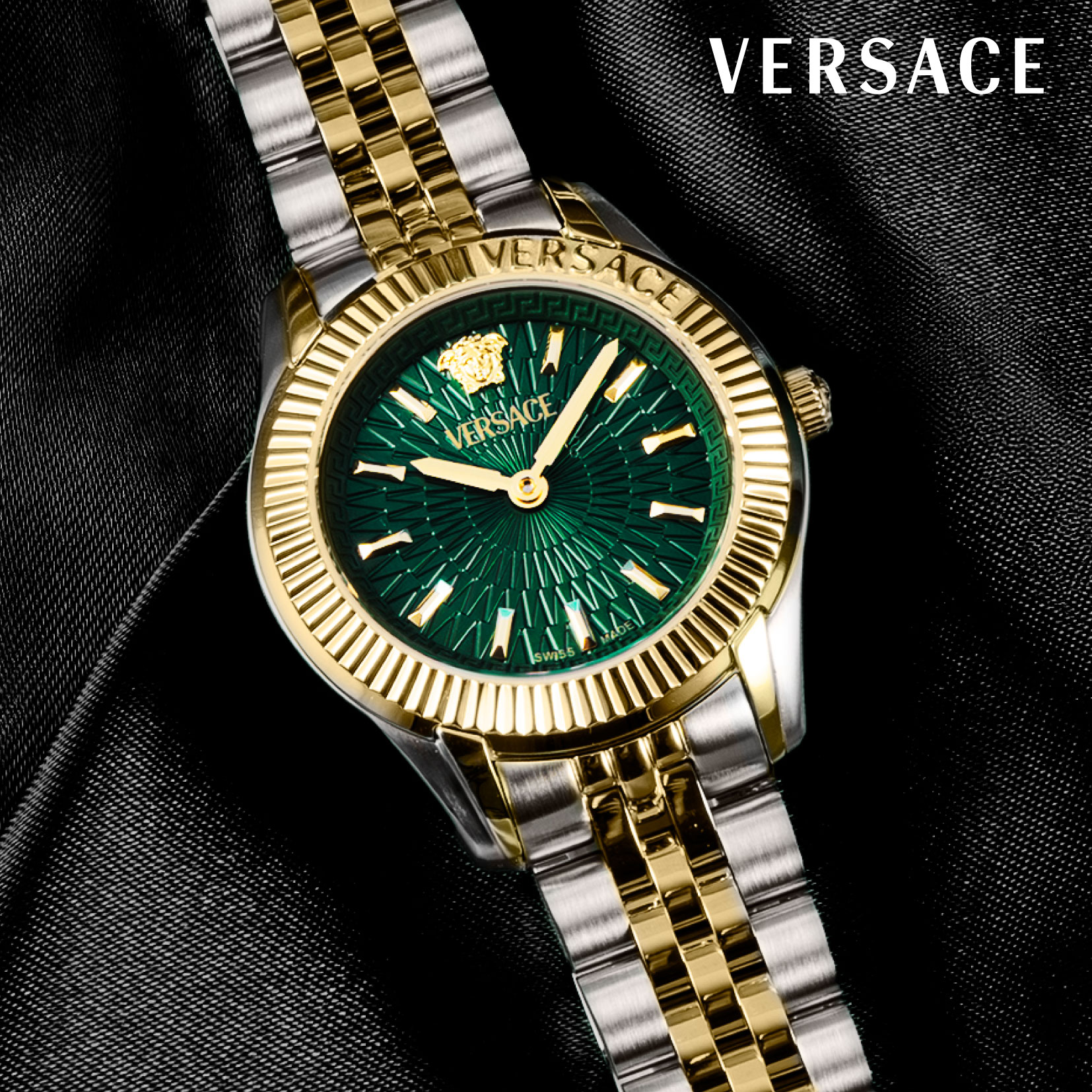 ヴェルサーチェ(VERSACE) グレカ タイム レディ特集
